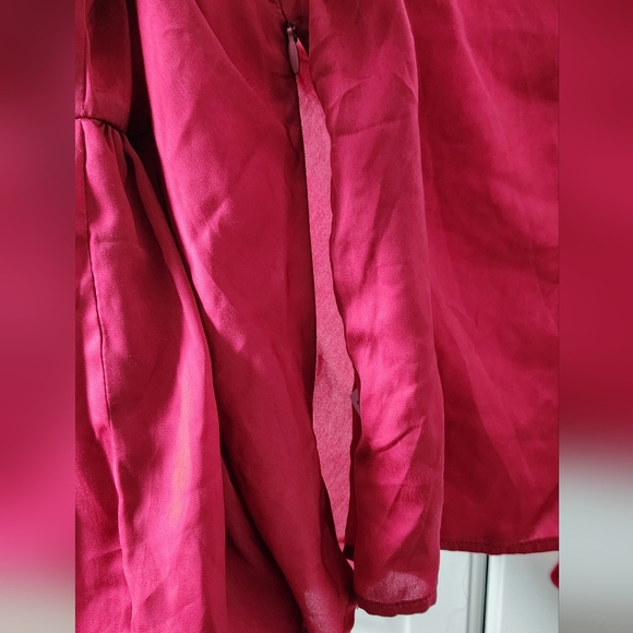 FASHION NOVA Red ruffles flamenco style blouse - Picture 3 of 11